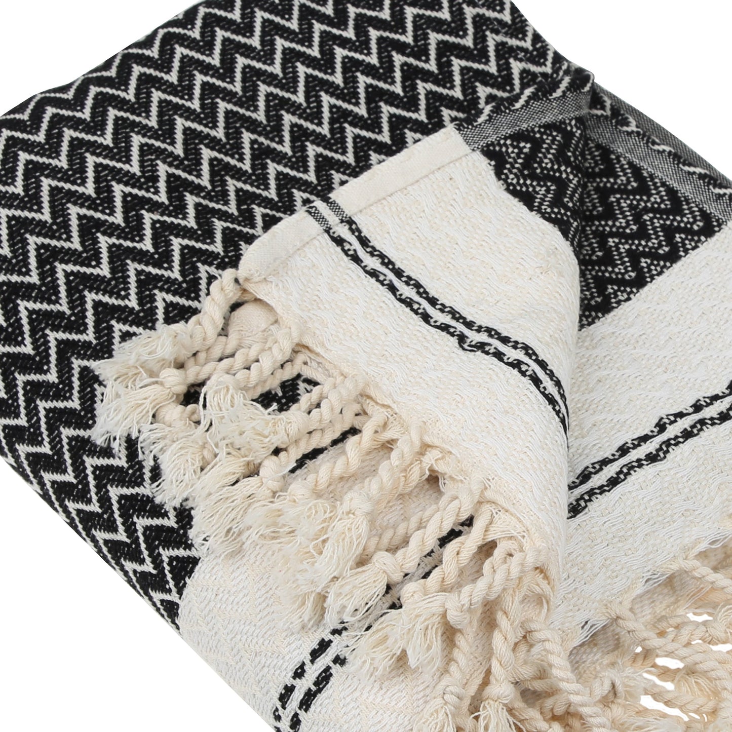 Mevly Peshtemal Cotton Peshtemal Throw Blanket by La'Hammam