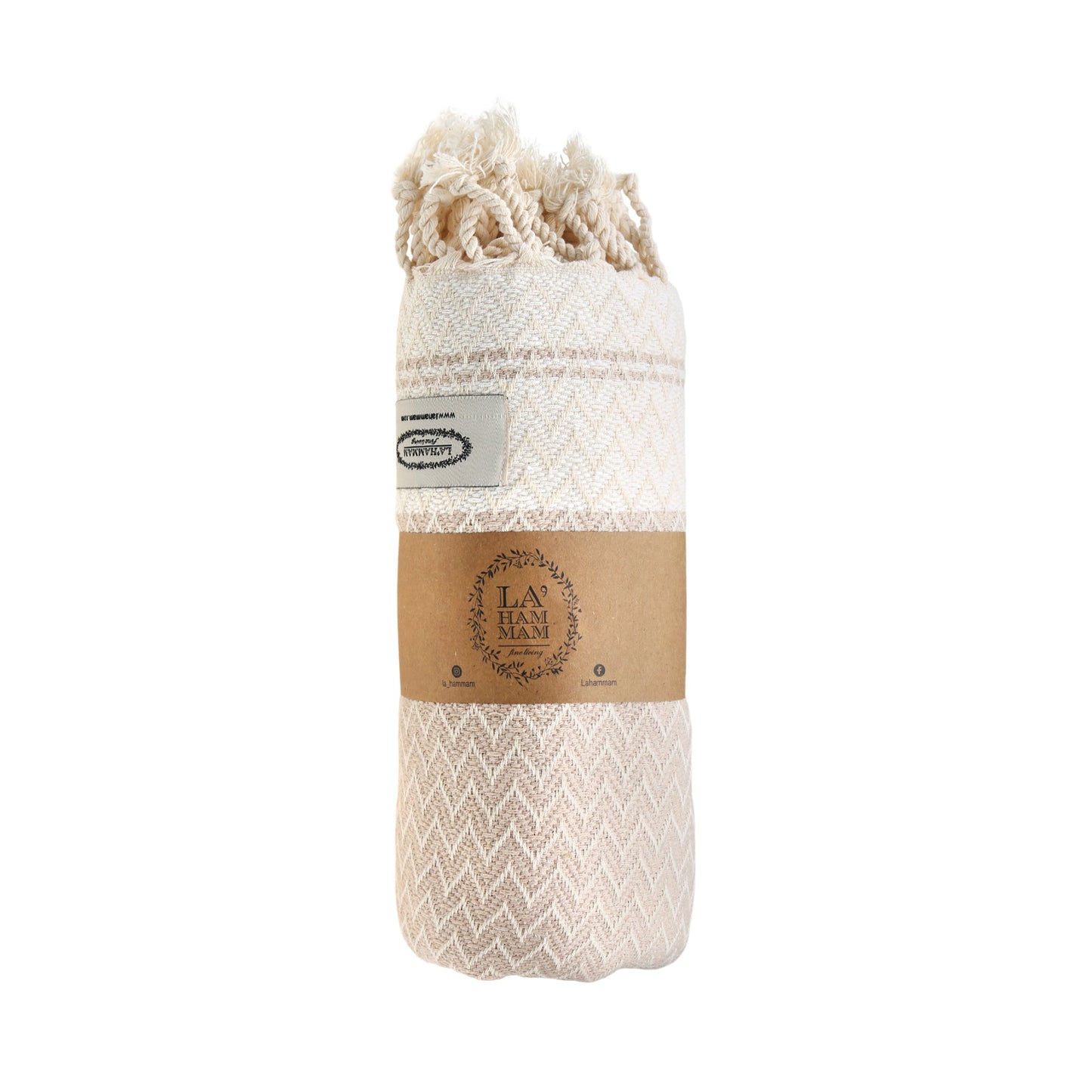 Mevly Peshtemal Cotton Peshtemal Throw Blanket by La'Hammam