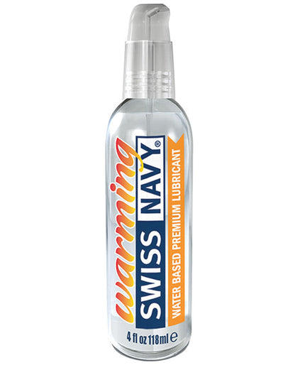 Swiss Navy Warming Water Based Lubricant - 4 oz by Fearless Play