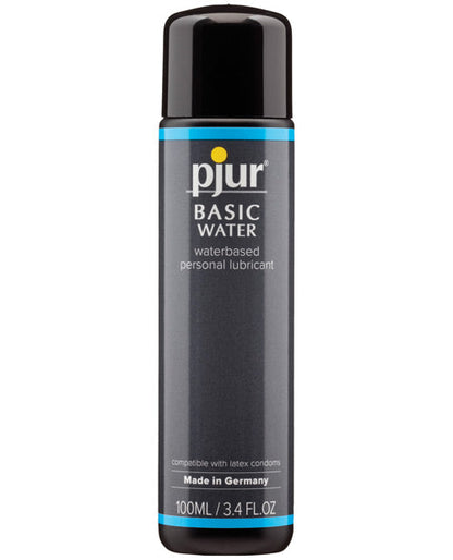 Pjur Basic Water Based Lubricant - 100 ml Bottle by Fearless Play