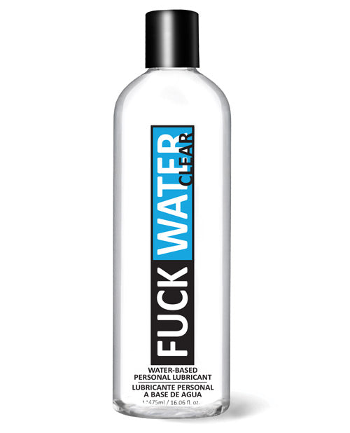 Fuck Water Clear H2O - 16 oz Bottle by Fearless Play