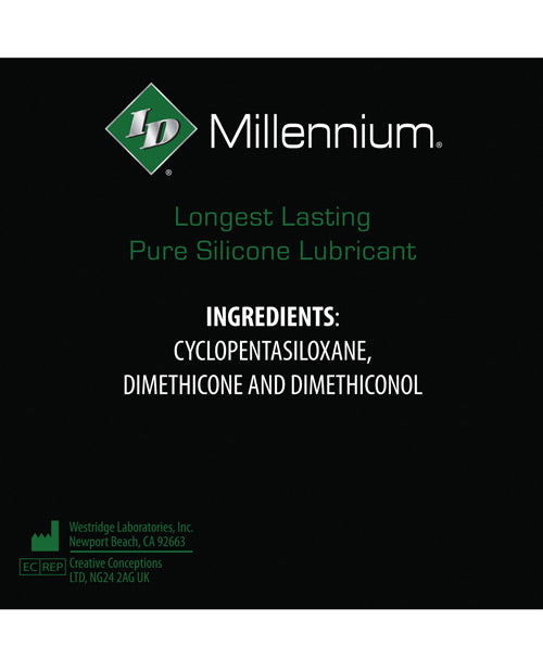 NO ETA ID Millennium Silicone Lubricant - 12 ml Tube by Fearless Play