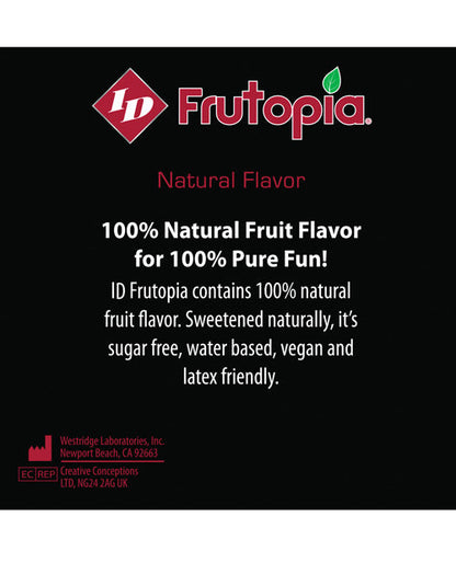 ID Frutopia Natural Lubricant - 3.4 oz Cherry by Fearless Play