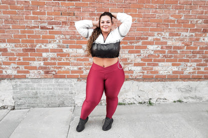 Original Leggings | CRANBERRY by Obsession Shapewear