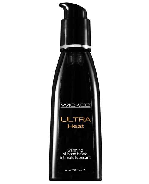 Wicked Sensual Care Ultra Heat Warming Sensation Silicone Based Lubricant - 2 oz by Fearless Play