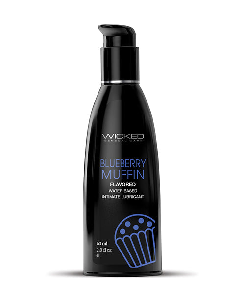 Fearless Play - Wicked Sensual Care Water Based Lubricant Blueberry Muffin 2oz.