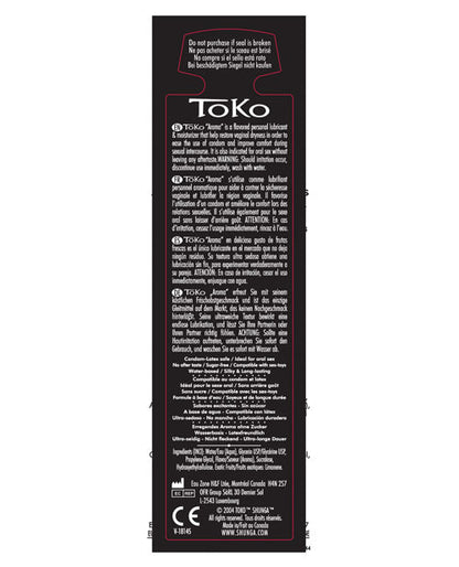 Shunga Toko Aroma Lubricant - 5.5 oz Coconut Thrills by Fearless Play