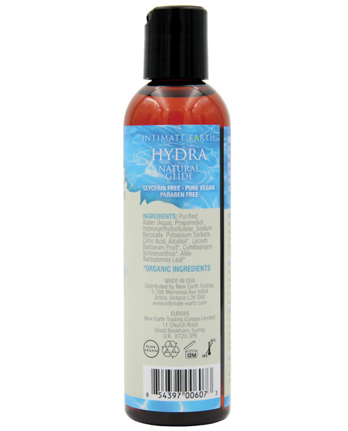 Intimate Earth Hydra Plant Cellulose Water Based Lubricant - 240 ml by Fearless Play