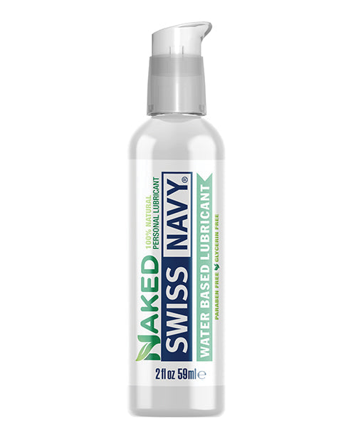 Swiss Navy Naked All Natural Lubricant - 2 oz by Fearless Play