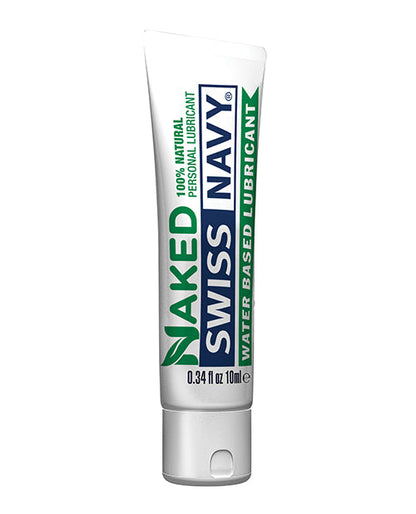 Swiss Navy Naked All Natural Lubricant - 10 ml by Fearless Play