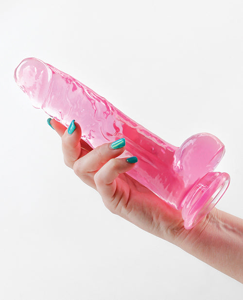 Fantasia Ballsy 7.5" Dildo - Pink by Fearless Play