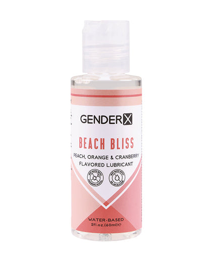 Gender X Flavored Lube - 2 oz Beach Bliss by Fearless Play