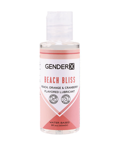 Gender X Flavored Lube - 2 oz Beach Bliss by Fearless Play