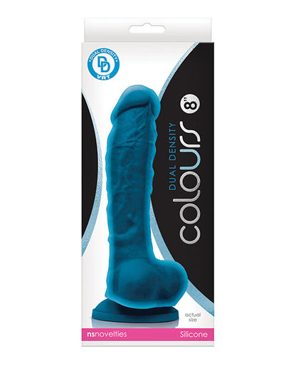 Fearless Play Colours Dual Density Dildo - Blue