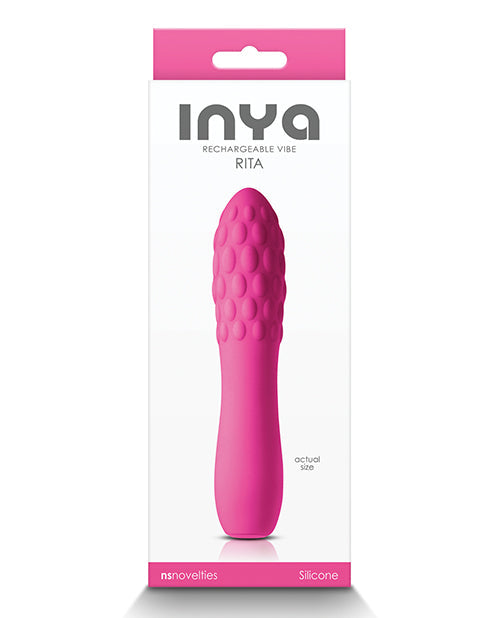 INYA Rita Rechargeable Vibrator - Pink by Fearless Play