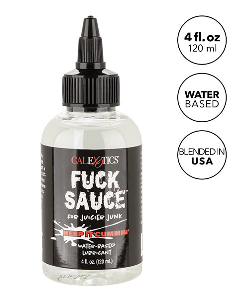 Fuck Sauce Water Based Lubricant - 4 oz by Fearless Play