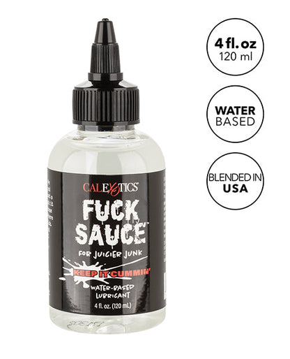 Fuck Sauce Water Based Lubricant - 4 oz by Fearless Play