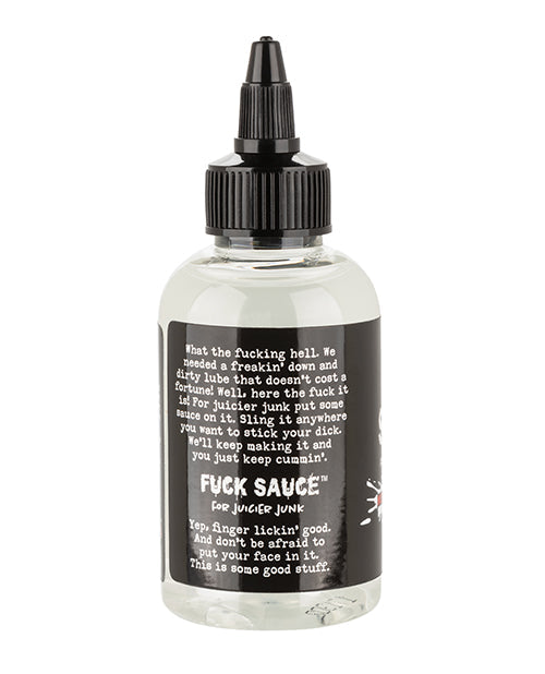 Fuck Sauce Water Based Lubricant - 4 oz by Fearless Play