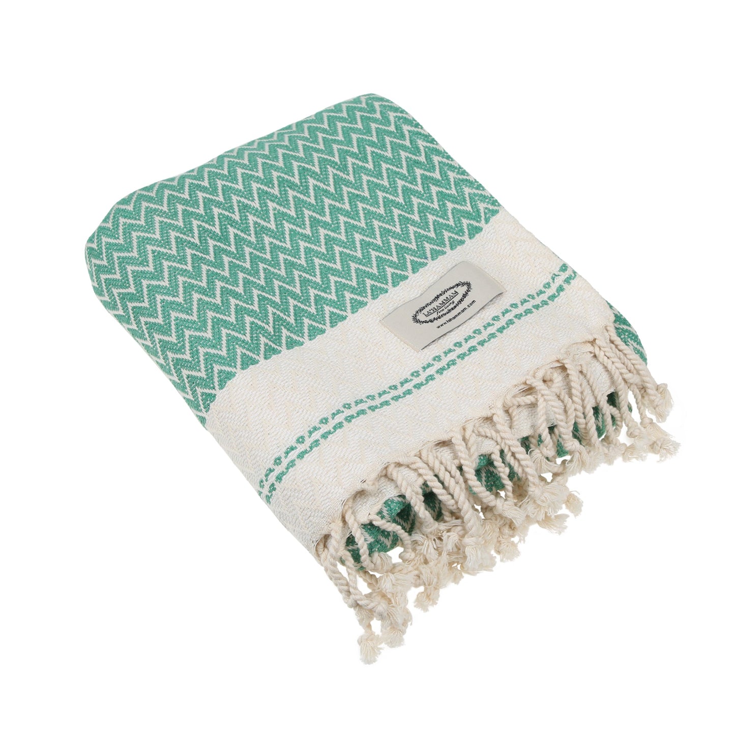 Mevly Peshtemal Cotton Peshtemal Throw Blanket by La'Hammam