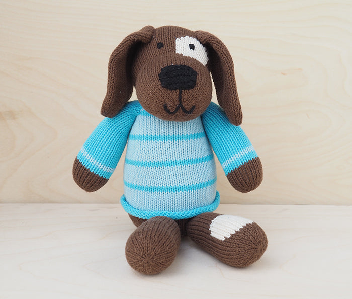 Spotted Dog in Sweater by Melange Collection