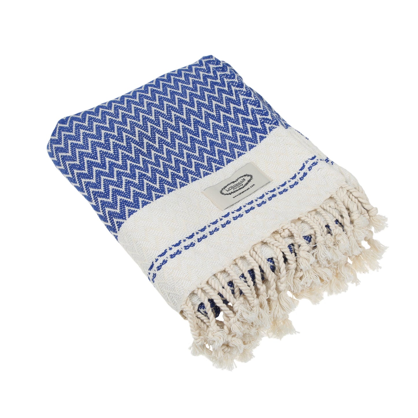 Mevly Peshtemal Cotton Peshtemal Throw Blanket by La'Hammam