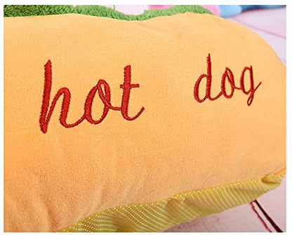 Hot Dog Shaped Pet Bed by Furr Baby Gifts