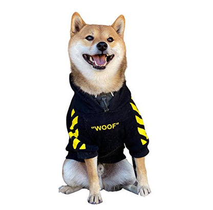 Fresh Pawz Woof Dog Hoodie by Furr Baby Gifts