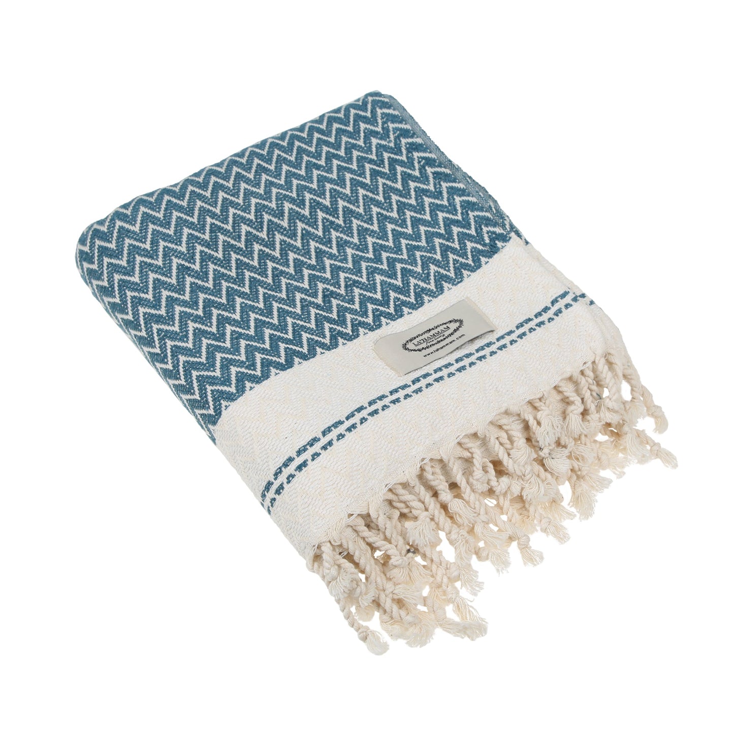 Mevly Peshtemal Cotton Peshtemal Throw Blanket by La'Hammam