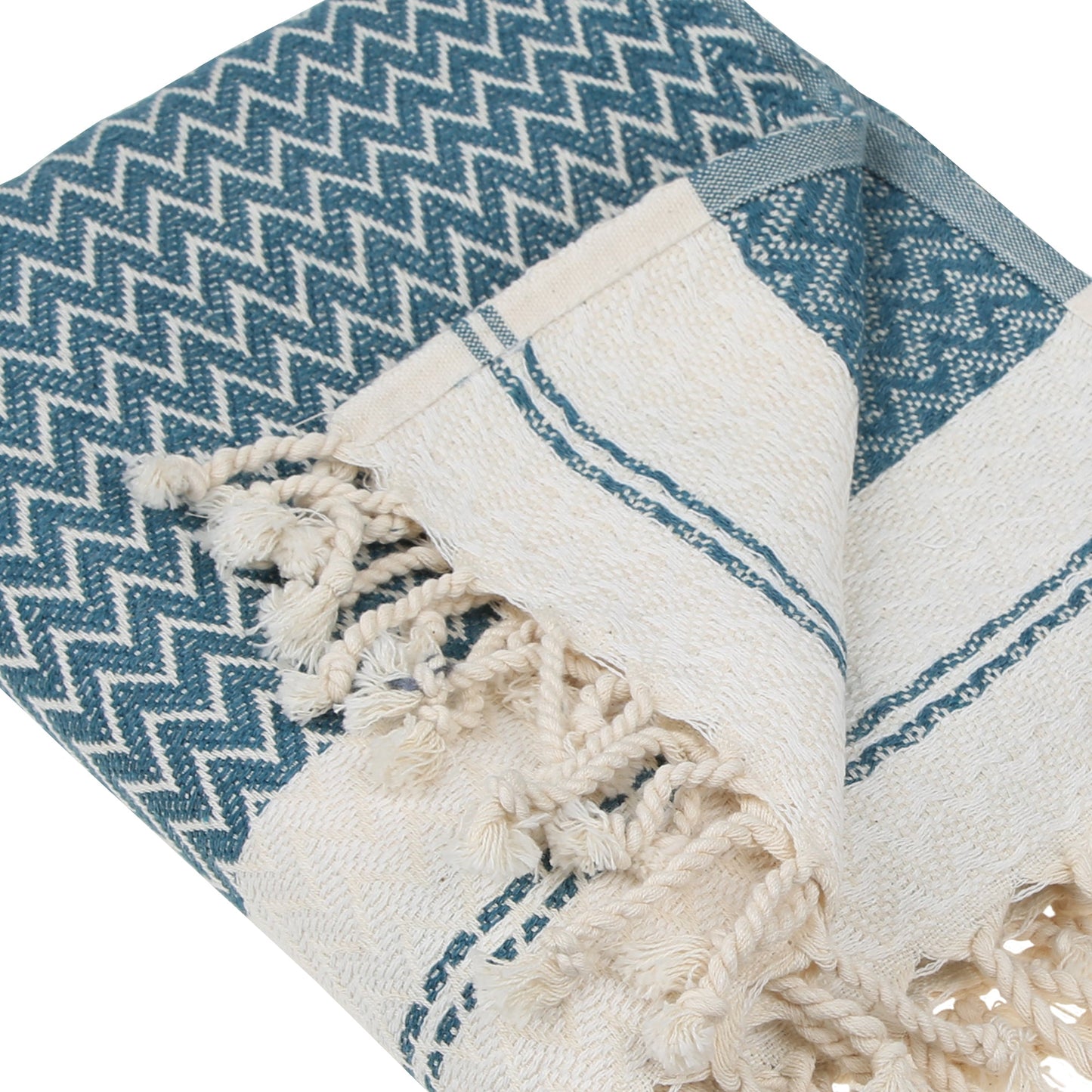 Mevly Peshtemal Cotton Peshtemal Throw Blanket by La'Hammam