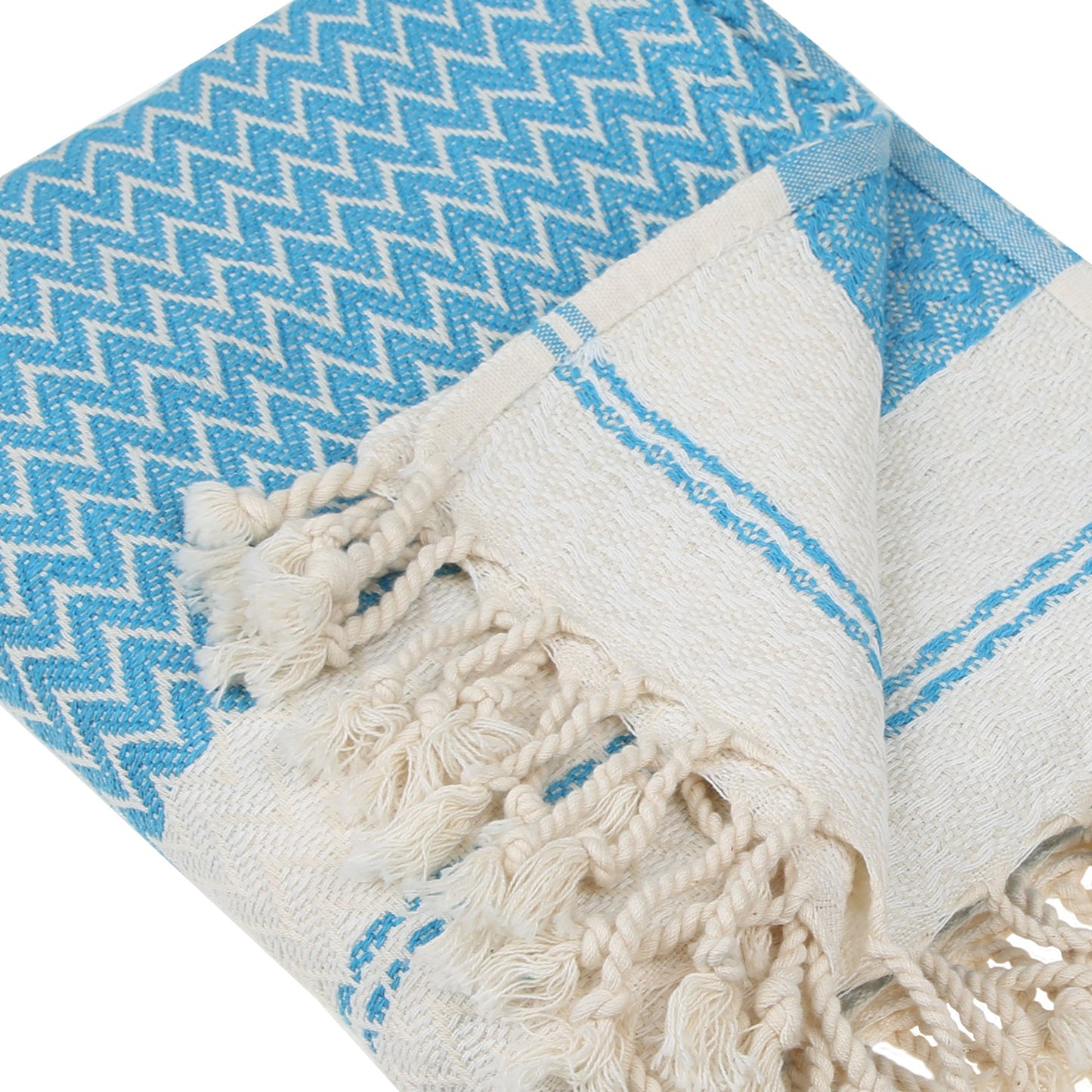 Mevly Peshtemal Cotton Peshtemal Throw Blanket by La'Hammam