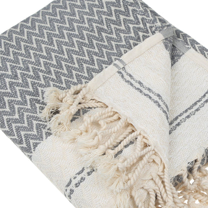 Mevly Peshtemal Cotton Peshtemal Throw Blanket by La'Hammam