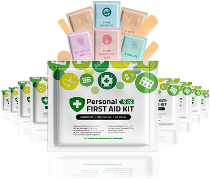 Portable Travel Size First Aid Kit - 10 Pack by Skincareheaven