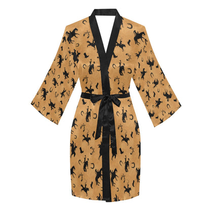 Lucky Western Women's Lounge Kimono Robe by Baha Ranch Western Wear