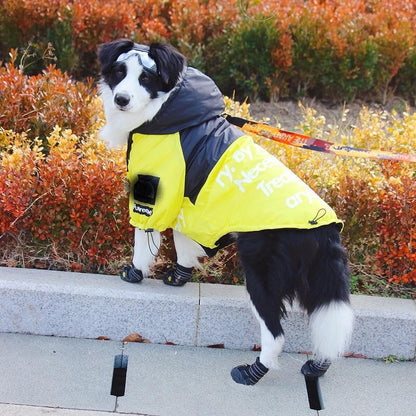 The Dog Face Windproof Waterproof Reflective Pet Cat Dog Jacket by Furr Baby Gifts