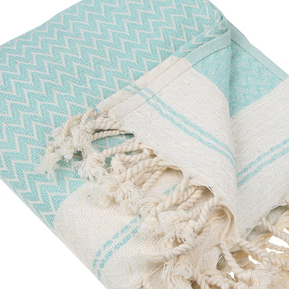 Mevly Peshtemal Cotton Peshtemal Throw Blanket by La'Hammam