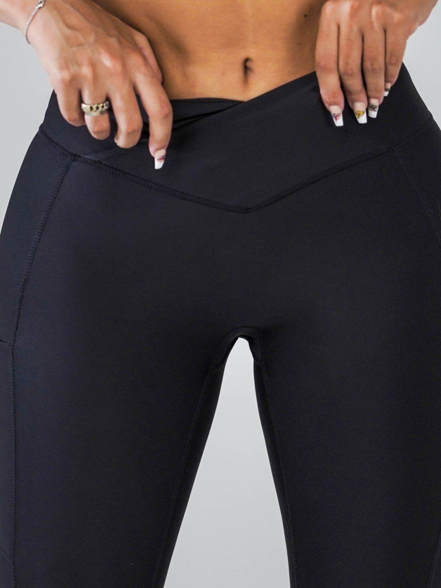 Pristine Pocket Leggings | CLASSIC BLACK by Obsession Shapewear