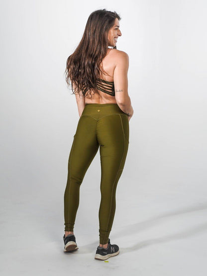 Pocket Leggings | OLIVE by Obsession Shapewear