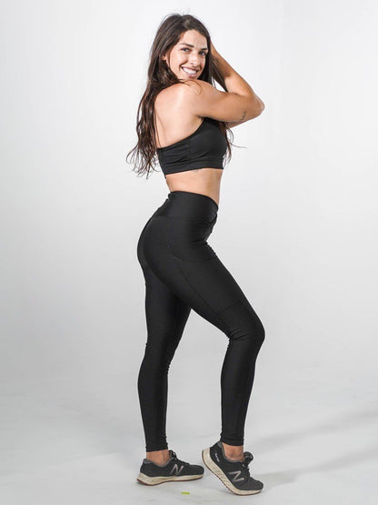 Pristine Pocket Leggings | CLASSIC BLACK by Obsession Shapewear