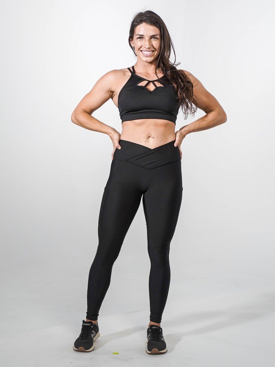 Pristine Pocket Leggings | CLASSIC BLACK by Obsession Shapewear