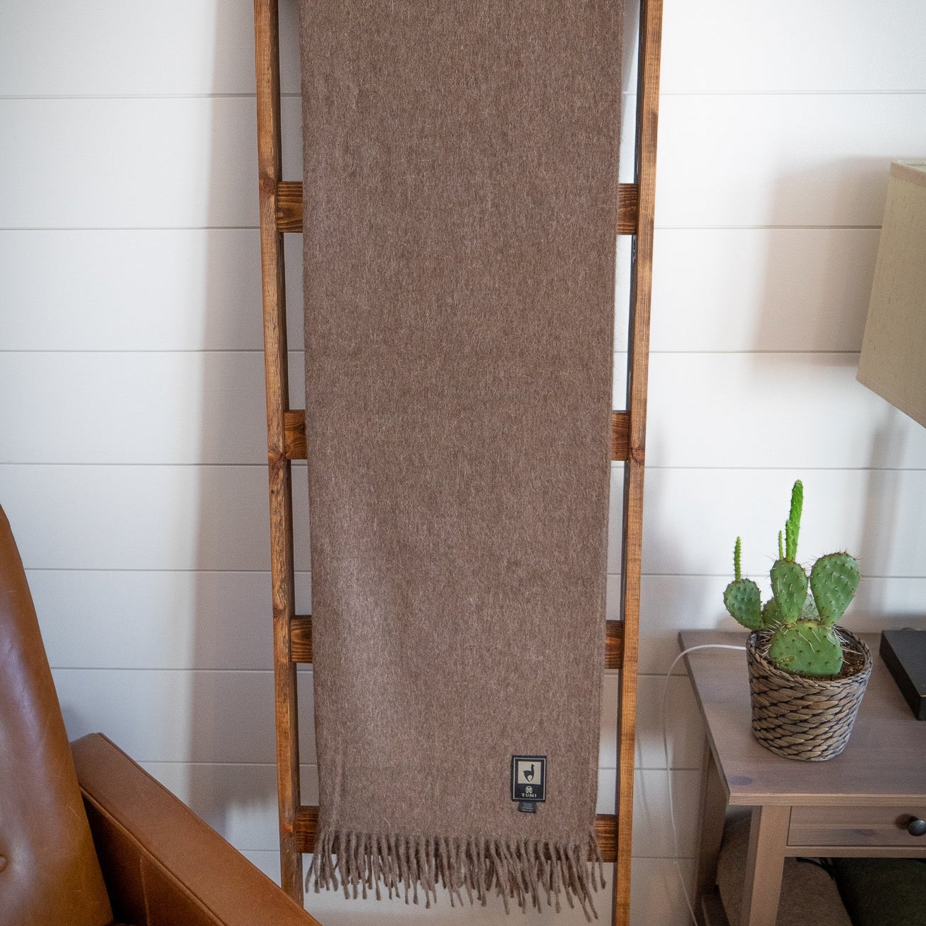 Alpaca Wool Throw Blanket - Solid Colors by Alpaca Threadz