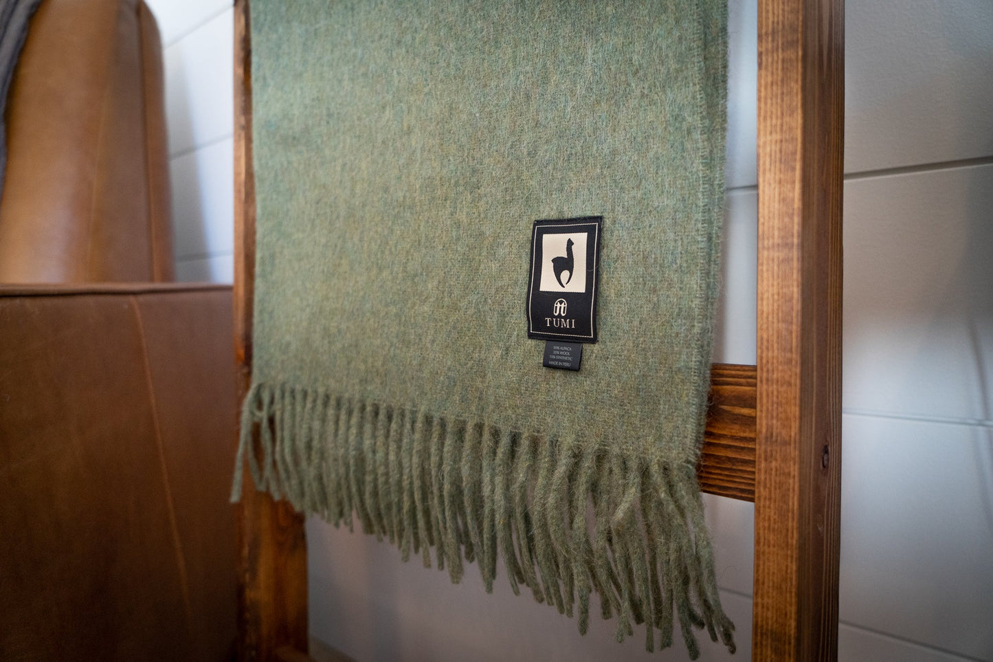 Alpaca Wool Throw Blanket - Solid Colors by Alpaca Threadz