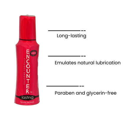 Encounter "Lasting" Silicone Lubricant - 2oz