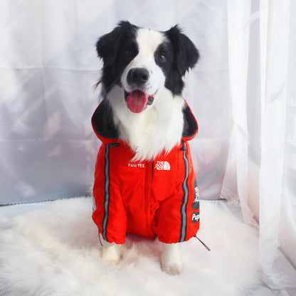 The Dog Face Windproof Waterproof Reflective Pet Cat Dog Jacket by Furr Baby Gifts