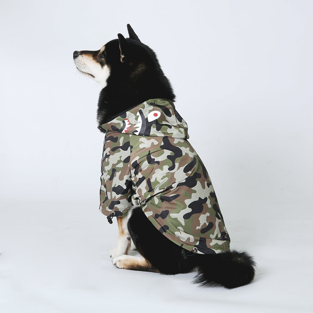 The Dog Face Windproof Waterproof Reflective Pet Cat Dog Jacket by Furr Baby Gifts