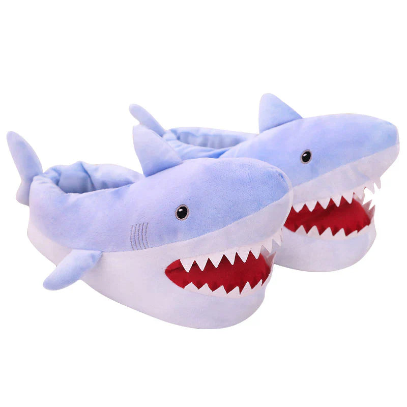 Kinsley - Hilarious Affordable Shark Slippers by Plushy Planet