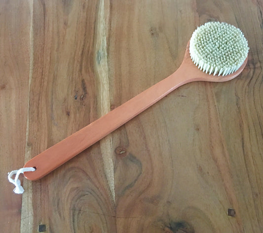 Plant Bristle Natural Back Brush. by Distinct Bath & Body