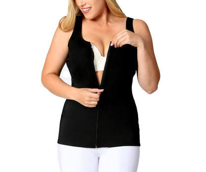 InstantRecovery High Compression Front Zip Up Vest MD209 by InstantFigure - InstaSlim - InstantRecoveryMD