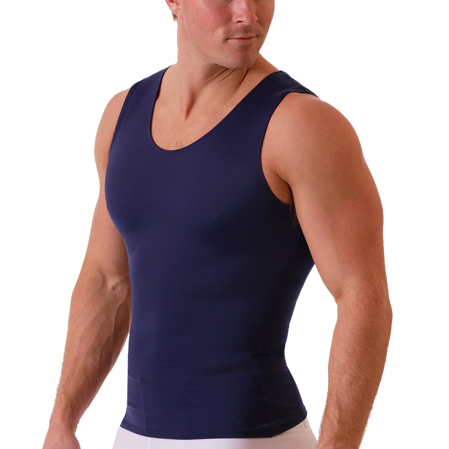 Insta Slim Compression Muscle Tank Shapewear MS0001 by InstantFigure - InstaSlim - InstantRecoveryMD