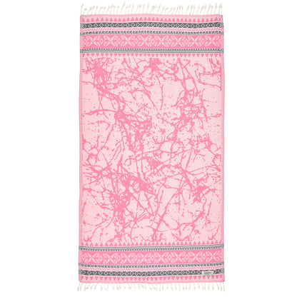 Exclusive Seljuk Peshtemal Pure Cotton Throw Blanket by La'Hammam