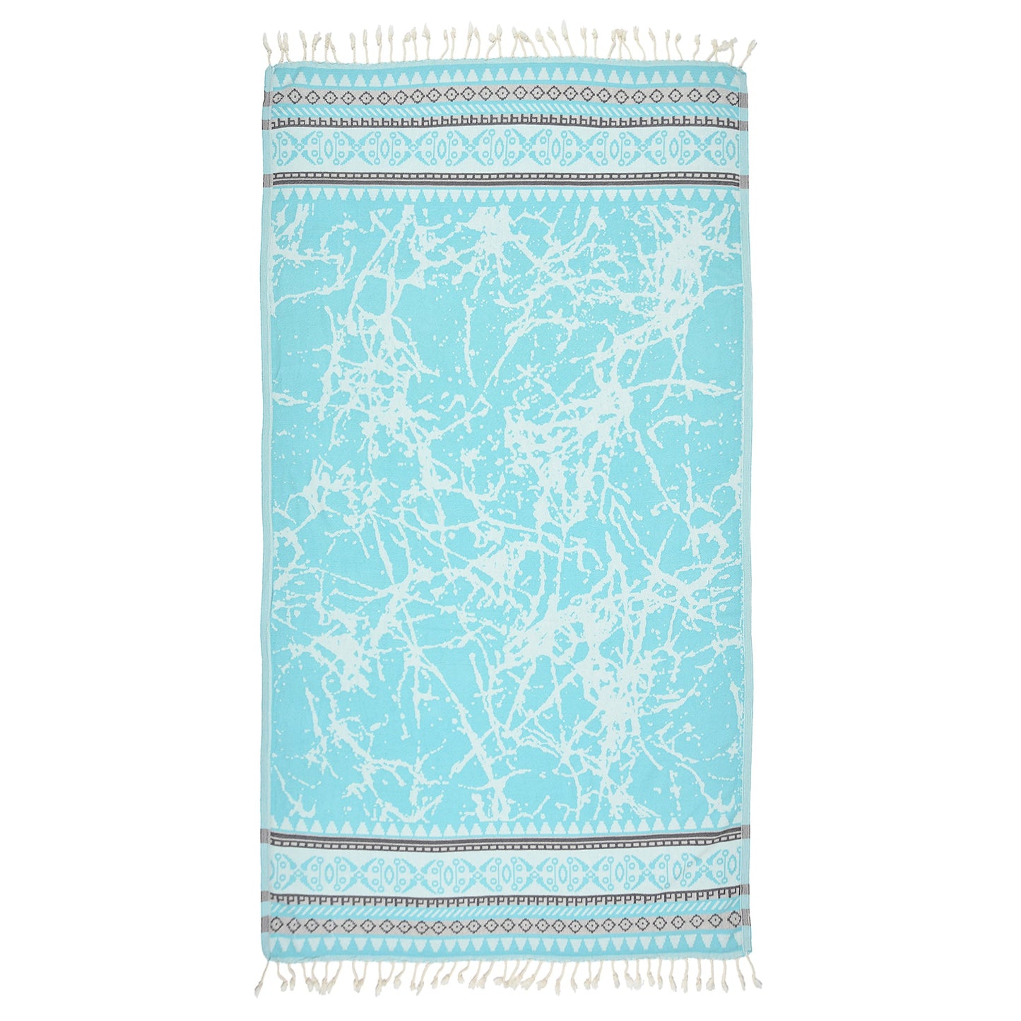 Exclusive Seljuk Peshtemal Pure Cotton Throw Blanket by La'Hammam